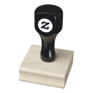White Marble Rubber Stamp