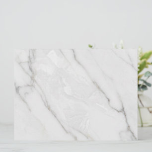 White Marble Save The Date