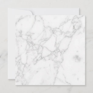 White Marble Save The Date