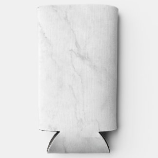 White Marble Seltzer Can Cooler