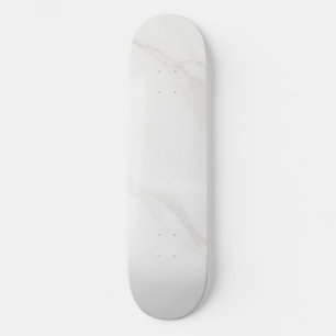 White Marble Skateboard