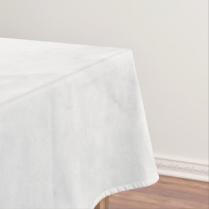 White Marble Tablecloth
