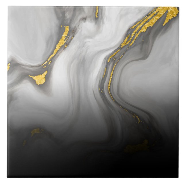 White Marble Texture Ceramic Tile (Front)