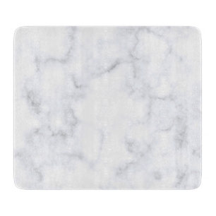 White Marble Texture Cutting Board