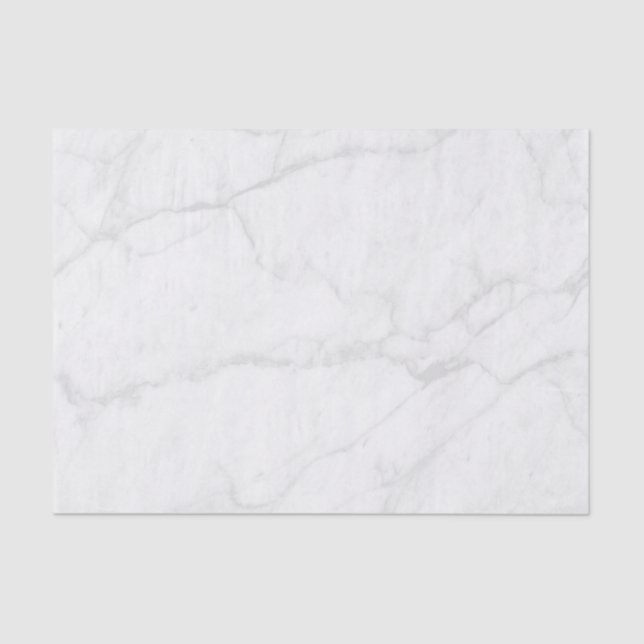 White Marble Tissue Paper (Front)