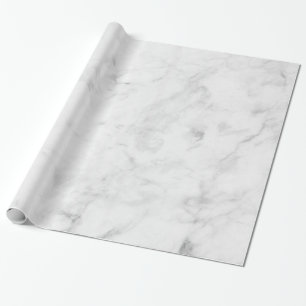 White Marble VII Wrapping Paper