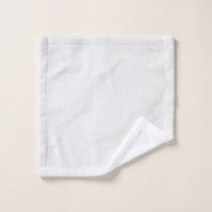 White Marble Wash Cloth