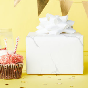 White Marble Wrapping Paper