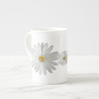 White Marguerite Daisy Flowers Bone China Mug