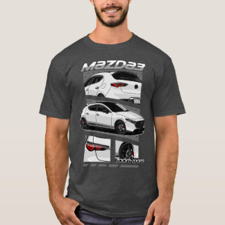 White Mazda 3 Zoomzoom T-Shirt