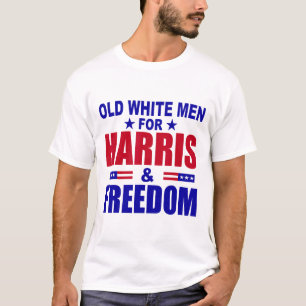White Men For Harris And Freedom T-Shirt