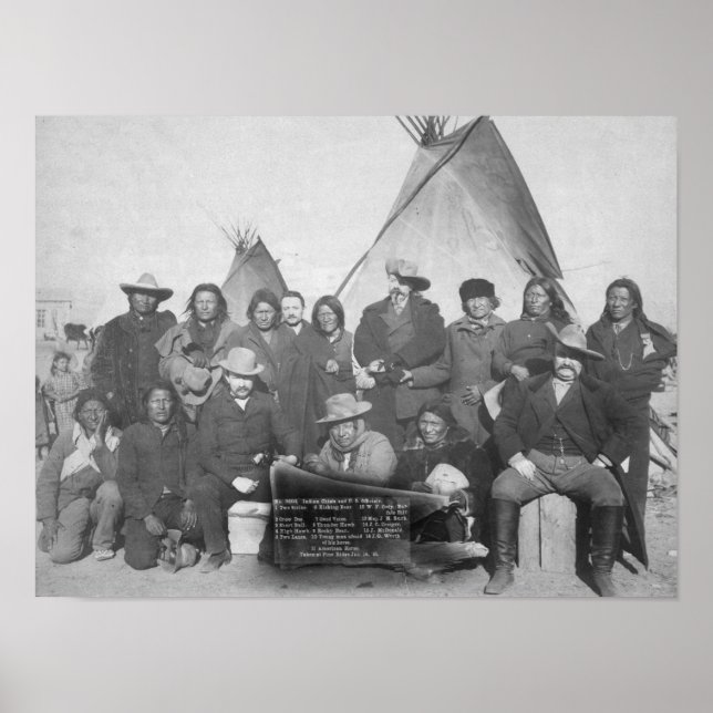 White Men (including Buffalo Bill) and Lakota 2 Poster (Front)