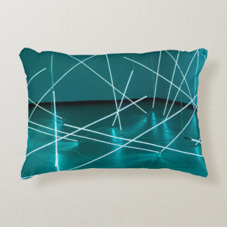 WHITE METAL FRAMES DECORATIVE CUSHION