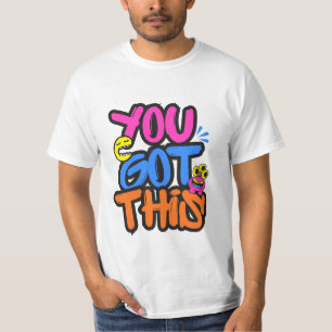 White Mindset Quote T-Shirt Bold Graphic Tee