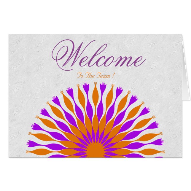 White Minimal Lotus Welcome Wishing (Front Horizontal)