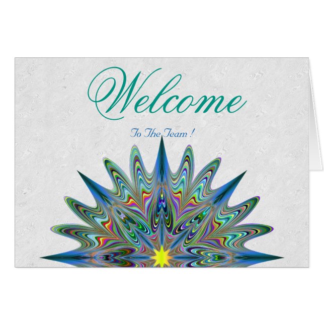 White Minimal Lotus Welcome Wishing (Front Horizontal)