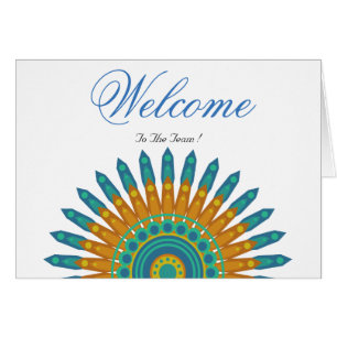 White Minimal Lotus Welcome Wishing