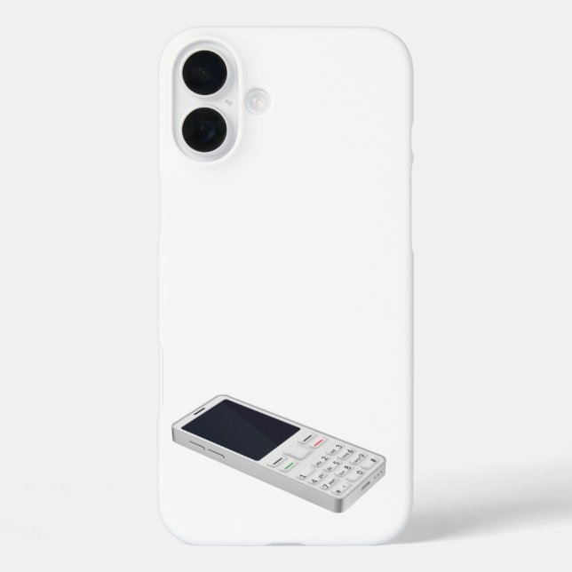 White mobile phone Case-Mate iPhone case (Back)