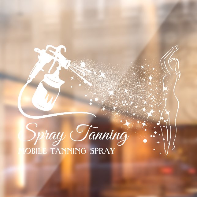 White Mobile Spray Tanning Body Paint (Sheet 2)