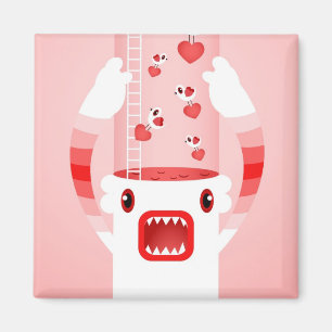 white monster magnet