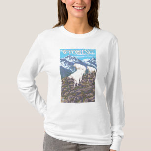 White Mountain Goat FamilyWyoming T-Shirt