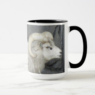 White Mountain Goat Mug