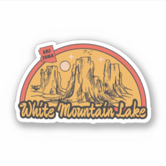 White Mountain Lake, Arizona  Sticker