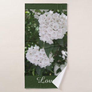 White Mountain Laurel Bath Towel Set