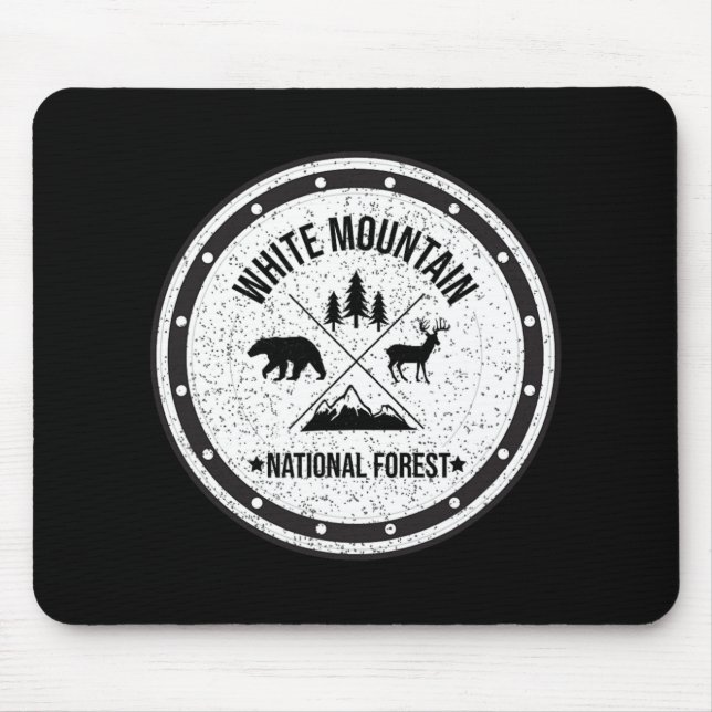 White Mountain National Forest New Hampshire Maine Mouse Pad (Front)