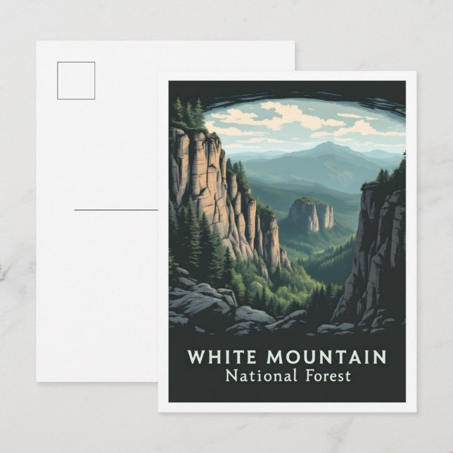 White Mountain National Forest New Hampshire USA Postcard (Front/Back)