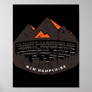 White Mountain National Forest New Hampshire Usa Poster