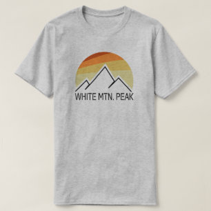 White Mountain Peak California Retro T-Shirt