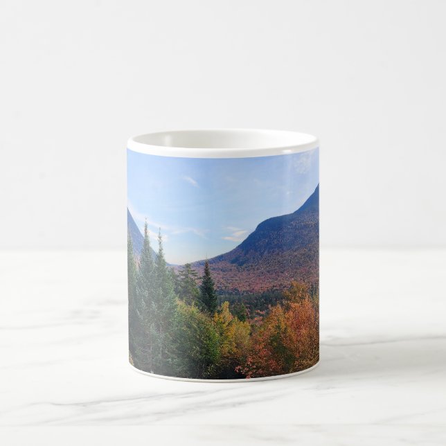 White Mountains New Hampshire autumn foliage  Coffee Mug (Center)