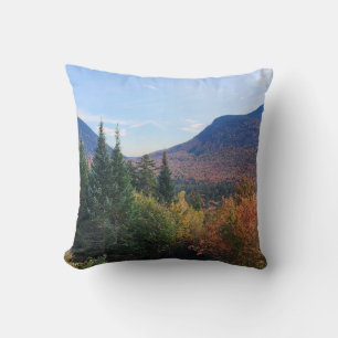 White Mountains New Hampshire autumn foliage Cushion