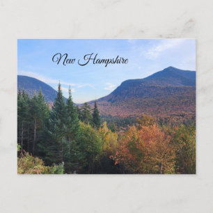 White Mountains New Hampshire autumn foliage Postcard