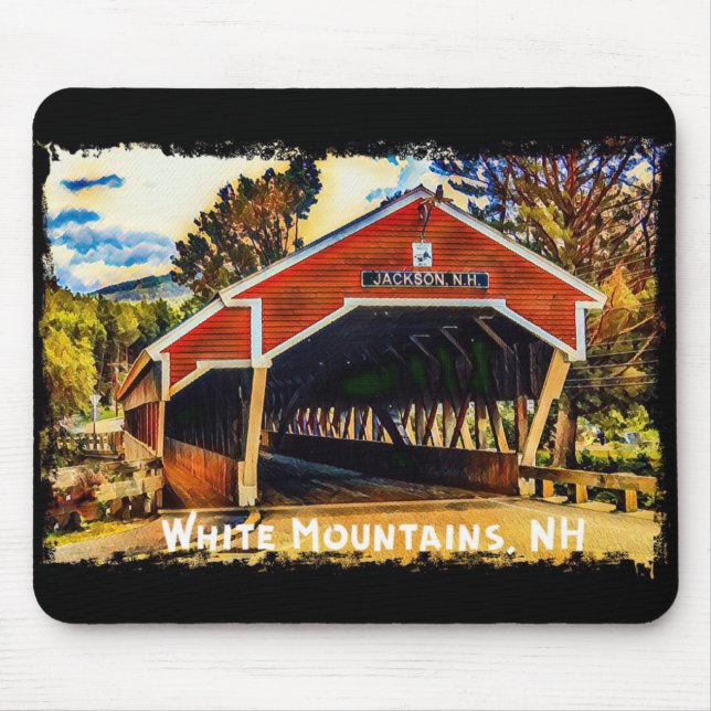 White Mountains, New Hampshire Mouse Pad (Front)