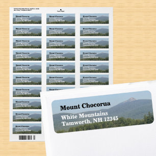 White Mountains New Hampshire Return Address Label