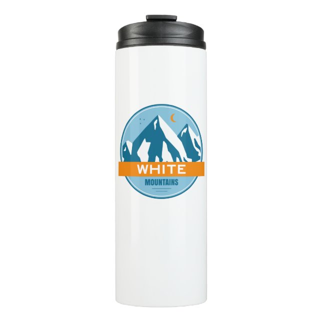 White Mountains New Hampshire Thermal Tumbler (Front)