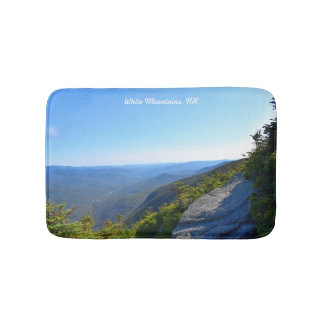 White Mountains, NH Bath Mat (Front)