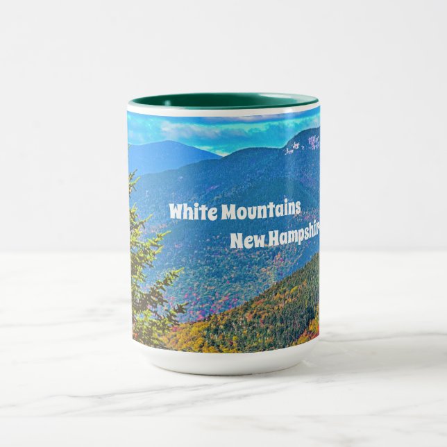 White Mountains NH Mug (Center)