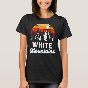 White Mountains Outdoor Hiking Nature Retro Souven T-Shirt