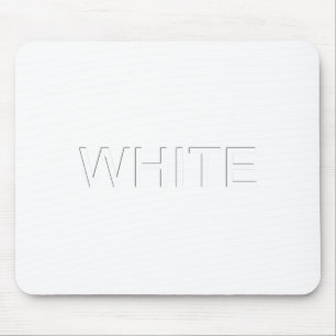 White Mouse Pad