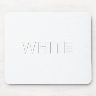 White Mouse Pad