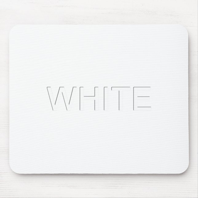 White Mouse Pad (Front)