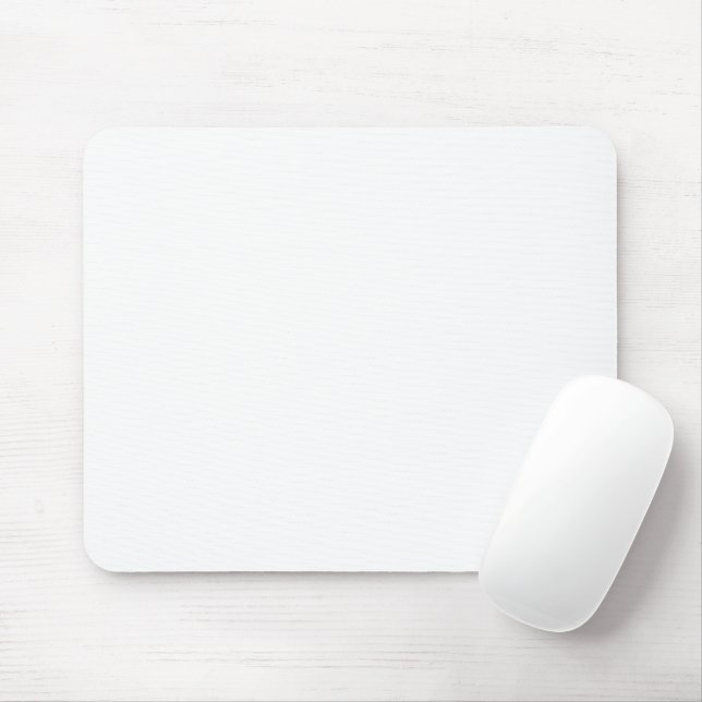 White Mouse Pad (With Mouse)