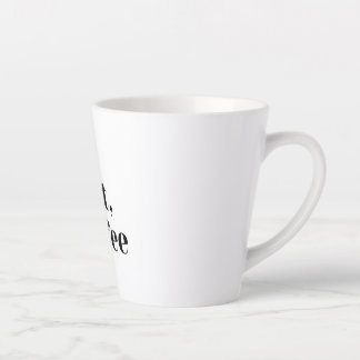 White mug With desing