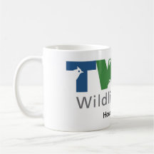 White mug with logo