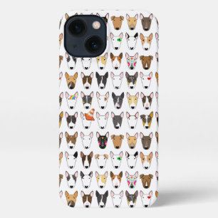 White Multibull Bull Terrier Phone Case