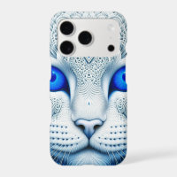 White Mystical Cat Ethereal AI Art