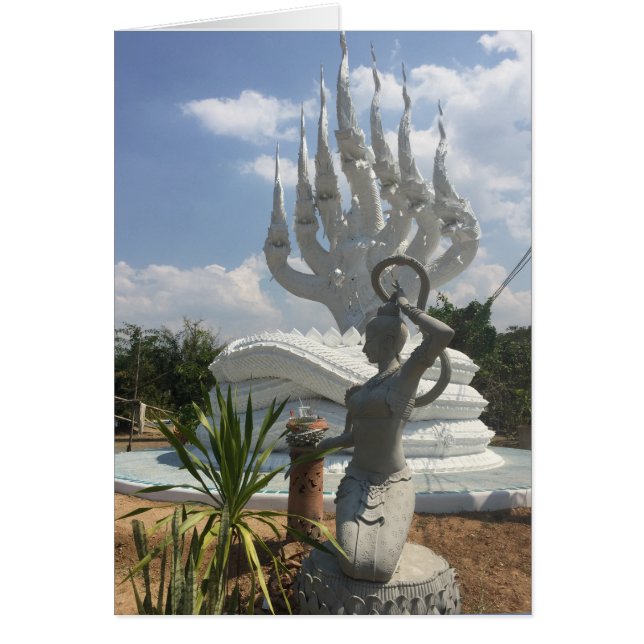 White Naga and Phra Mae Thoranee, Mother Earth (Front)